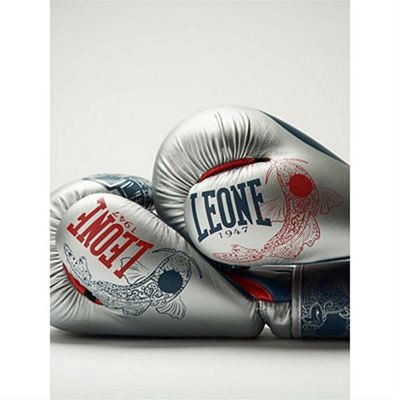 Leone Boxing Mononofu Boxing Gloves Prateado