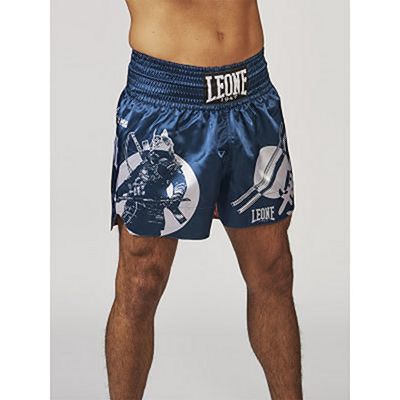 Leone Boxing Mononofu Muay Thai Shorts Blå-Röd