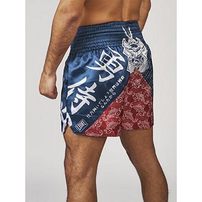 Leone Boxing Mononofu Muay Thai Shorts Kék-Piros