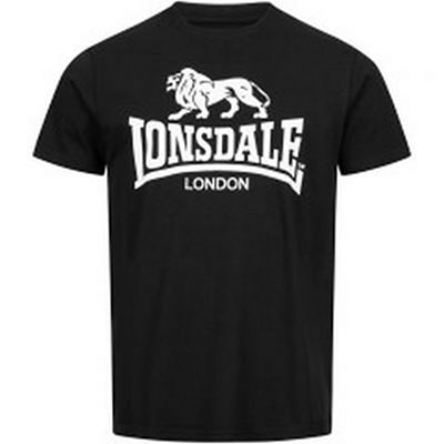 Lonsdale Logo Gots Men T-shirt Nero