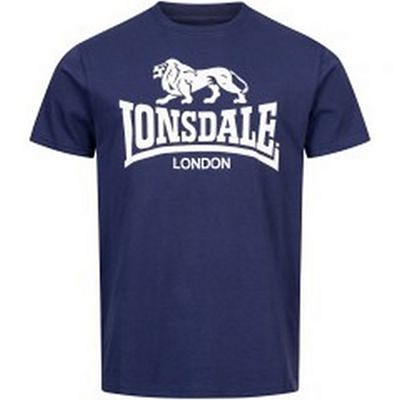 Lonsdale Logo Gots Men T-shirt Azul Marino