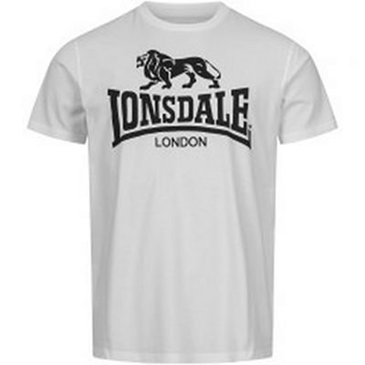 Lonsdale Logo Gots Men T-shirt Bianco