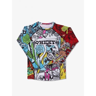 Manto Long Sleeve Rashguard WICKY Multicolor
