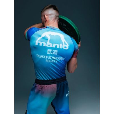 Manto Rashguard SOCIETY Blå