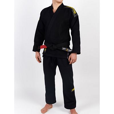 ManTo Camo BJJ Gi Schwarz