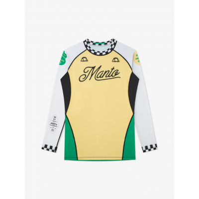 Manto Cross Rashguard Amarelo-Verde