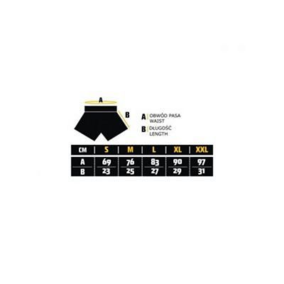 Manto Dual Muay Thai Short Negro Negro-Gris