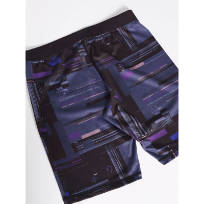 Manto Endure Vale Tudo Shorts Azul-Negro