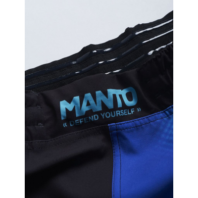 Manto Fight Shorts ATOMIC Blau