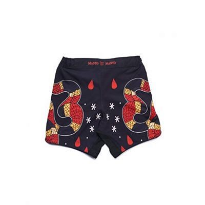 Manto Fight Shorts CORAL Nero