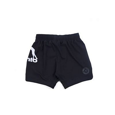 Manto Fight Shorts Essential Schwarz