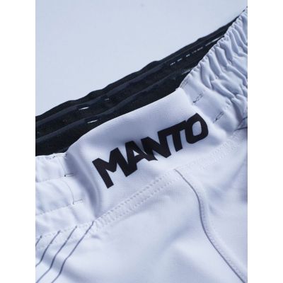 Manto Fight Shorts FLOW Blanc