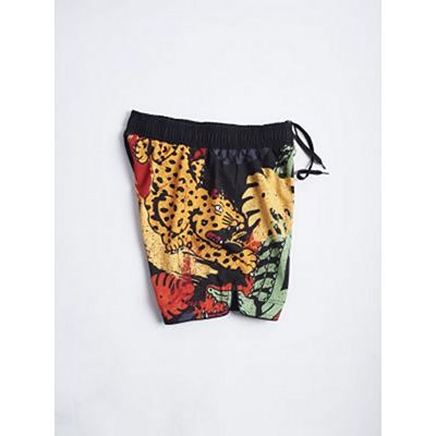 Manto Fight Shorts Jungle Preto