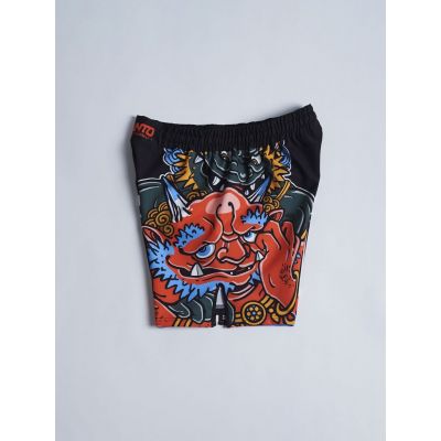 Manto Fight Shorts ONI Negro