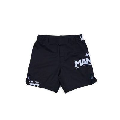 Manto Fight Shorts Torn Noir