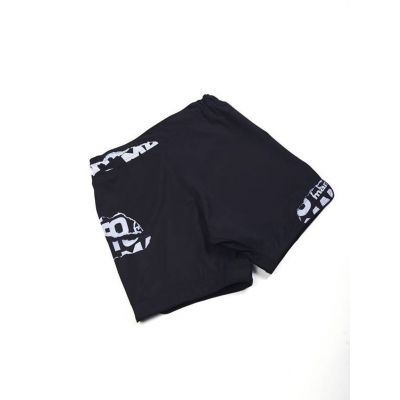 Manto Fight Shorts Torn Noir