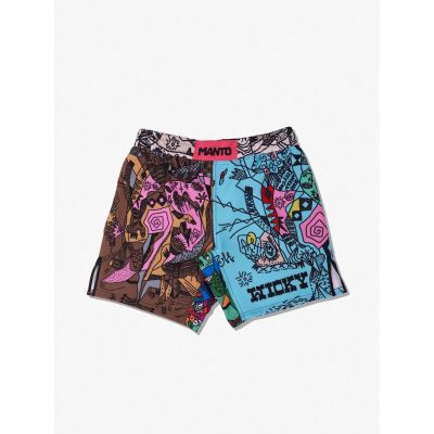 Manto Fight Shorts WICKY Multicolore