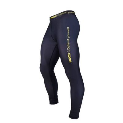 Manto Grappling Tights Alpha Preto