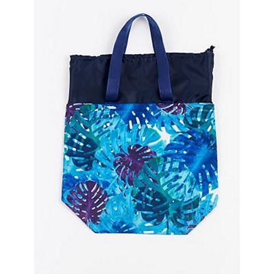 Manto Hermosa Tote Gym Bag Azul-Blanco