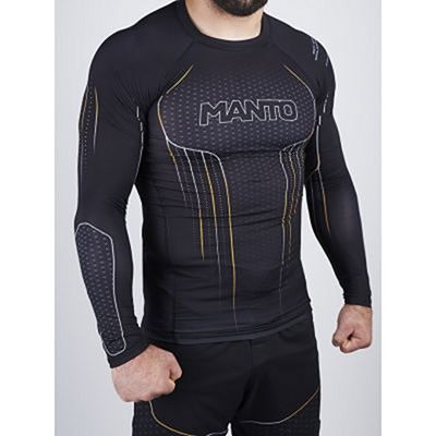 Manto Icon Rashguard Long Sleeve Preto