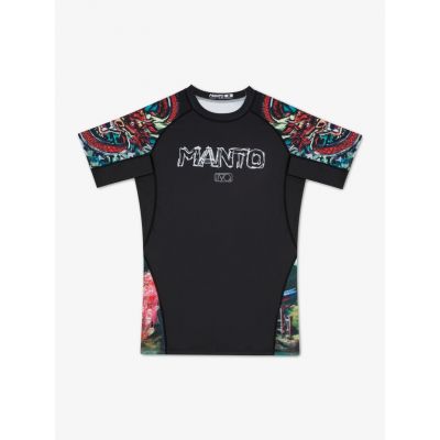 Manto IVO Rashguard Black-Multicolored