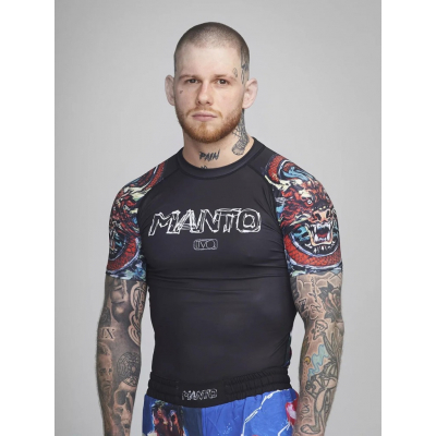 Manto IVO Rashguard Negro-Multicolor