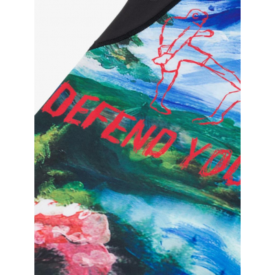 Manto IVO Rashguard Negro-Multicolor