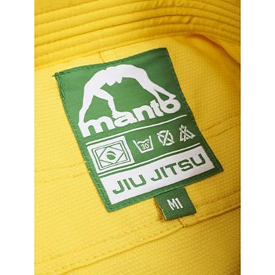 Manto Junior 2.0 Youth BJJ Gi Yellow