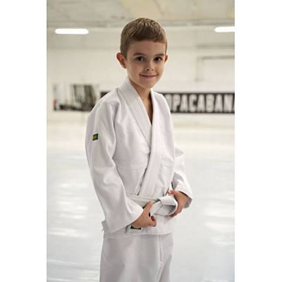 Manto Junior BASIC Youth BJJ White