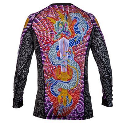 Manto Krazy Bee L/S Rashguard Negro