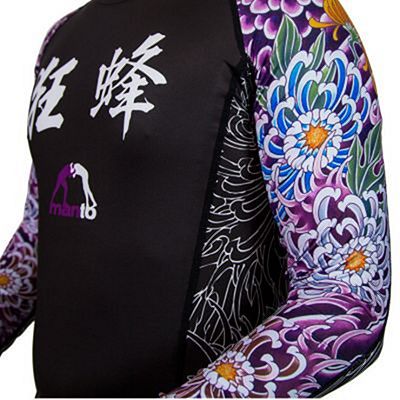 Manto Krazy Bee L/S Rashguard Negro