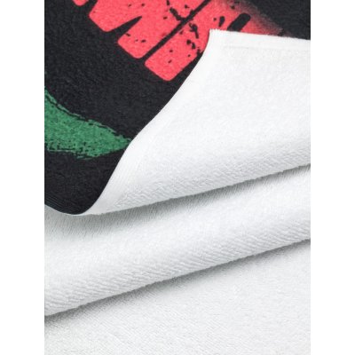 Toalla Manto Libre Negro-Verde