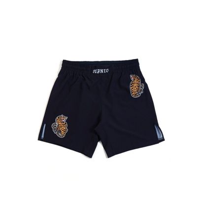 Manto Light Fight Shorts Tigers Schwarz