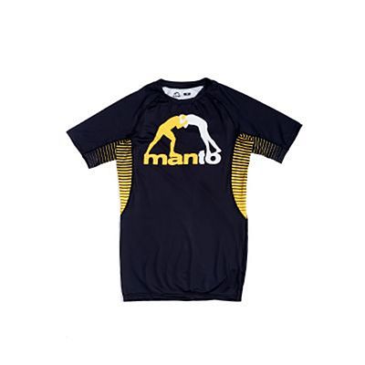 Manto Logo Rashguard Preto-Branco