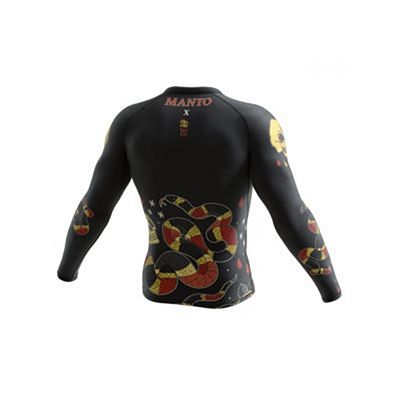 Manto Long Sleeve Rashguard CORAL Schwarz