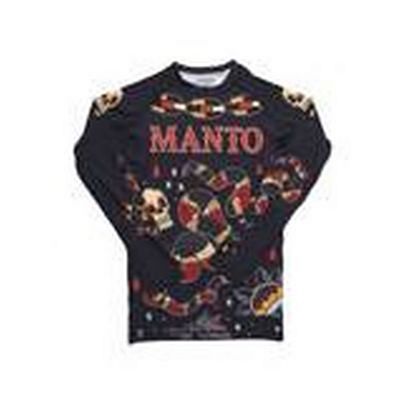 Manto Long Sleeve Rashguard CORAL Negro