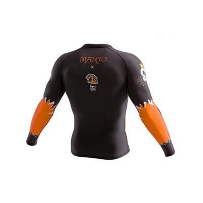 Manto Long Sleeve Rashguard Diablo Orange