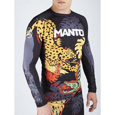 Manto Long Sleeve Rashguard Jungle Noir