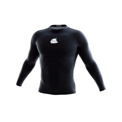 Manto Long Sleeve Rashguard RUINISM Preto