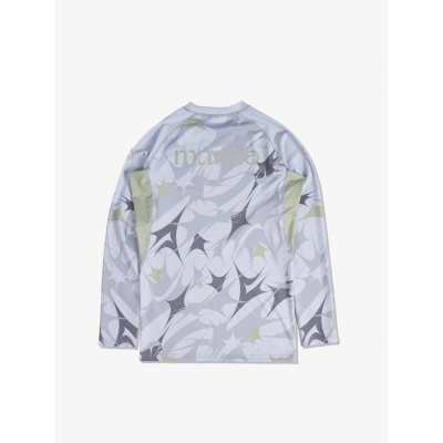 Manto Long Sleeve Rashguard TERRA Branco-Cinza