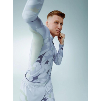 Manto Long Sleeve Rashguard TERRA Branco-Cinza