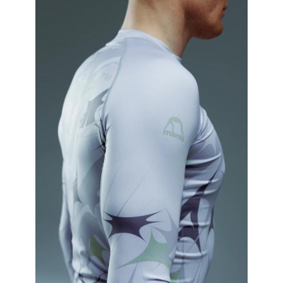 Manto Long Sleeve Rashguard TERRA Branco-Cinza