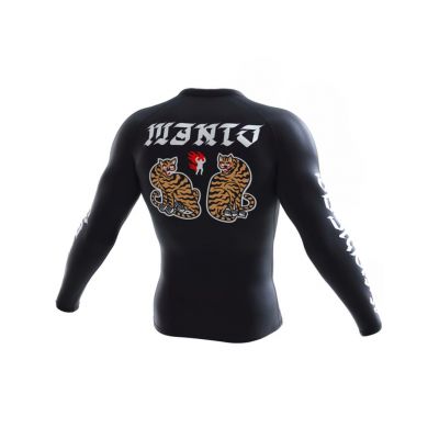 Manto Long Sleeve Rashguard TIGERS Schwarz