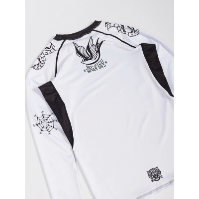 Manto Miko Rashguard Blanco-Negro
