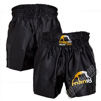 Manto Muay Thai Logo Preto