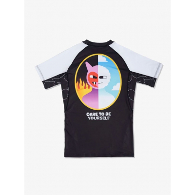 Manto Rashguard Be Yourself Blanco