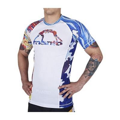 Manto Rashguard Budo S/S Blanco