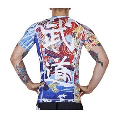 Manto Rashguard Budo S/S Blanco