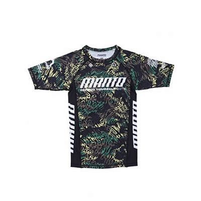 Manto Rashguard DISTORT Schwarz