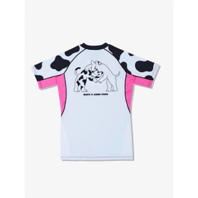 Manto Rashguard DOGS Schwarz-Rosa